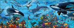 Arctic Vista by John Enright Ceramic Tile Mural BC-JE04