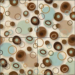 Cafe Latte 11 by Trena Olsen Ceramic Tile Mural BC-TO03