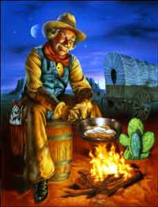 On the Range by Bruce Eagle Ceramic Accent & Decor Tile - BEA012AT