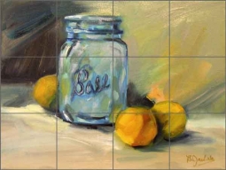 Reflections by Bette Jaedicke Ceramic Tile Mural - BJA028