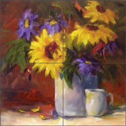 Rejoice by Bette Jaedicke Ceramic Tile Mural - BJA029