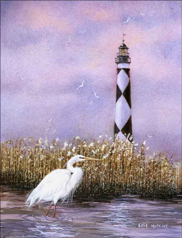 Diamond Point Light by Edie Hopkins Ceramic Accent & Decor Tile - CCI-EH74AT