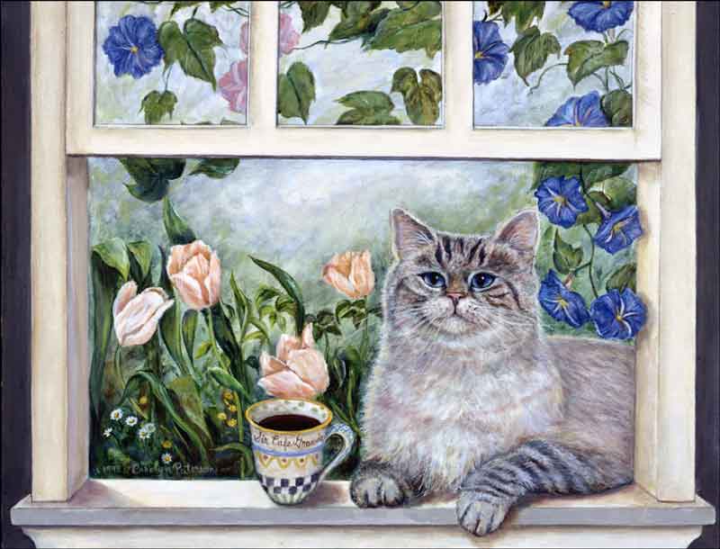 Sir Cafe Grande by Carolyn Paterson Ceramic Accent & Decor Tile - CPA001AT