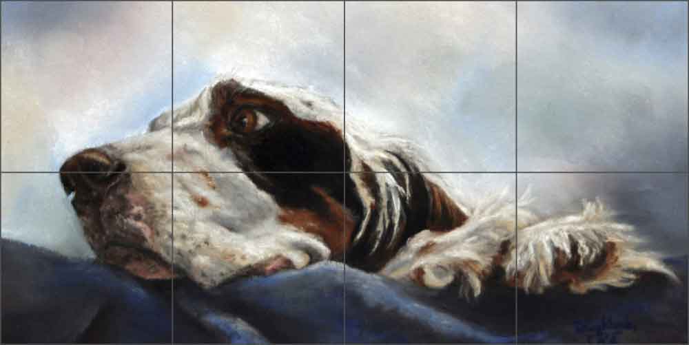 Daydreamin' by Debbie Hughanks Ceramic Tile Mural DHA019
