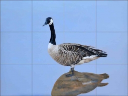 Solitude by Debbie Hughbanks Ceramic Tile Mural DHA078
