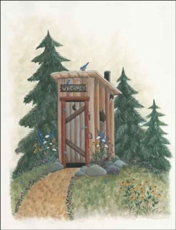 Vacancy by Donna Jensen Ceramic Accent & Decor Tile DJ028AT