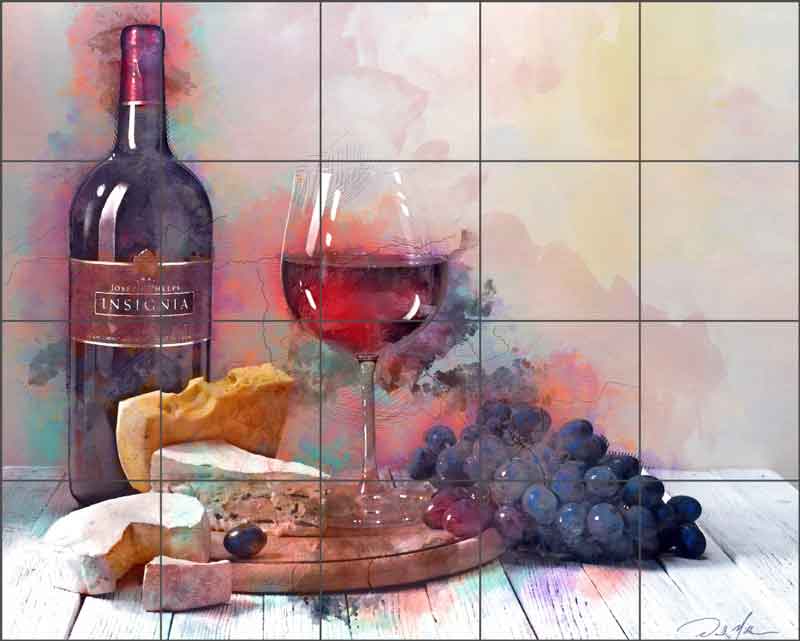 A Special Occasion by David Miller Ceramic Tile Mural - DMA2039