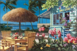 Grill & Bar by T. C. Chiu Ceramic Tile Mural EC-TC008