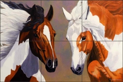 Harmony by Liz Mitten Ryan Ceramic Tile Mural - EWH-LMR011