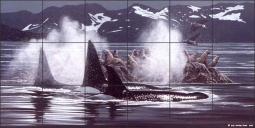 Moondance by Liz Mitten Ryan Ceramic Tile Mural - EWH-LMR021