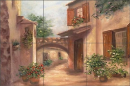 Southern Exposure II by Francesca Martinelli Ceramic Tile Mural - FMA002