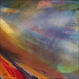 Abstract 8 by Ginger Cook Ceramic Accent & Decor Tile - GCS074AT