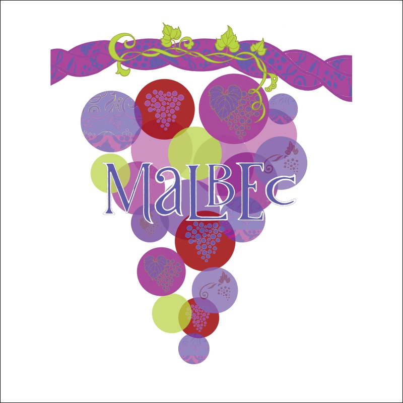 Malbec by Joan Chamberlain Ceramic Accent & Decor Tile - JC5-006AT