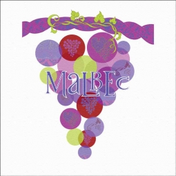 Malbec by Joan Chamberlain Floor Tile Art JC5-006