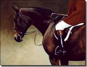 Crawford Equine Horse Art Ceramic Accent Tile 8" x 6" - JCA007AT