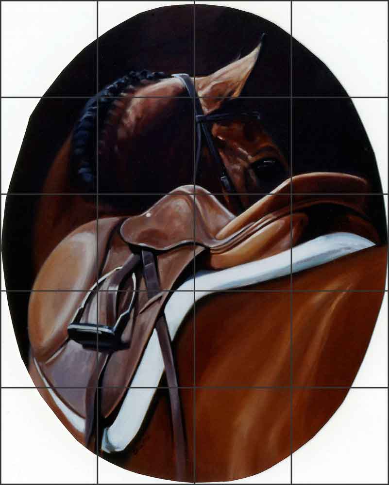 Point of View by Janet Crawford Ceramic Tile Mural - JCA018