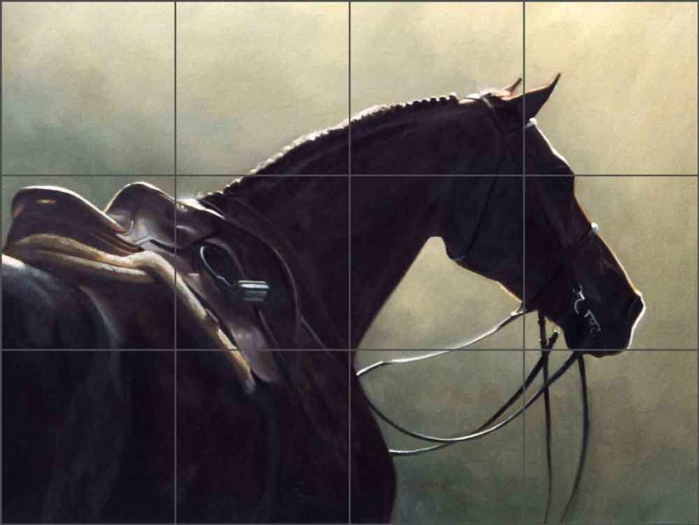 Silhouette by Janet Crawford Ceramic Tile Mural - JCA020