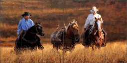 Evening Light by John Fawcett Ceramic Tile Mural JFA022