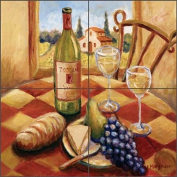 Tuscan Luncheon I by Joanne Morris Margosian JM105