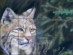 Patiently Waiting by Justin Sparks Ceramic Tile Mural JSA024