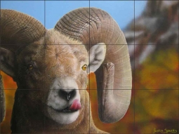 Rocky Mountain High by Justin Sparks Ceramic Tile Mural JSA030