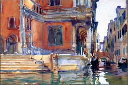 Scuola di San Rocco by John Singer Sargent Ceramic Tile Mural - JSS004