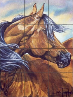 No Turning Back by Jan Taylor Ceramic Tile Mural - JTA018