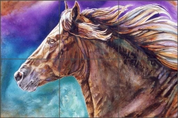 Bravo by Jan Taylor Ceramic Tile Mural JTA022