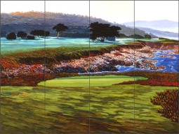 Spyglass by Jack White Ceramic Tile Mural JWA023