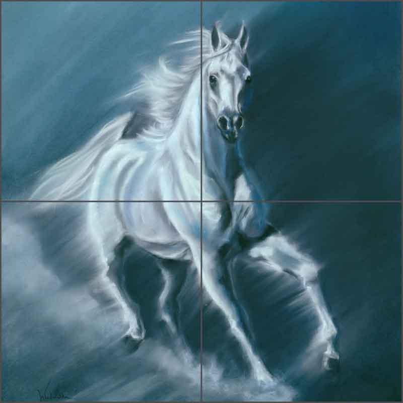 Windwalker by Kim McElroy Ceramic Tile Mural - KMA031