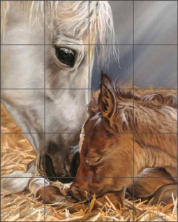 The Gift by Kim McElroy Ceramic Tile Mural KMA041