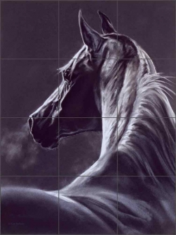 Moonlight by Kim McElroy Ceramic Tile Mural - KMA053