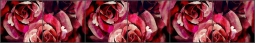 Mysak Roses Floral Strip Ceramic Tile Mural - LM2-003