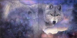 The Path to Healing by Leslie Macon Ceramic Tile Mural LMA005