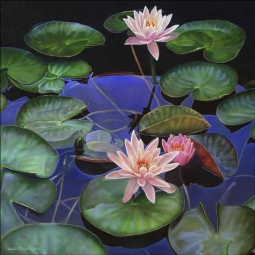 As Above So Below by Leslie Macon Ceramic Accent & Decor Tile LMA007