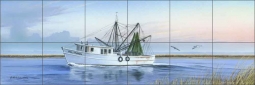 Almost There by Mike Brown Ceramic Tile Mural - MBA002