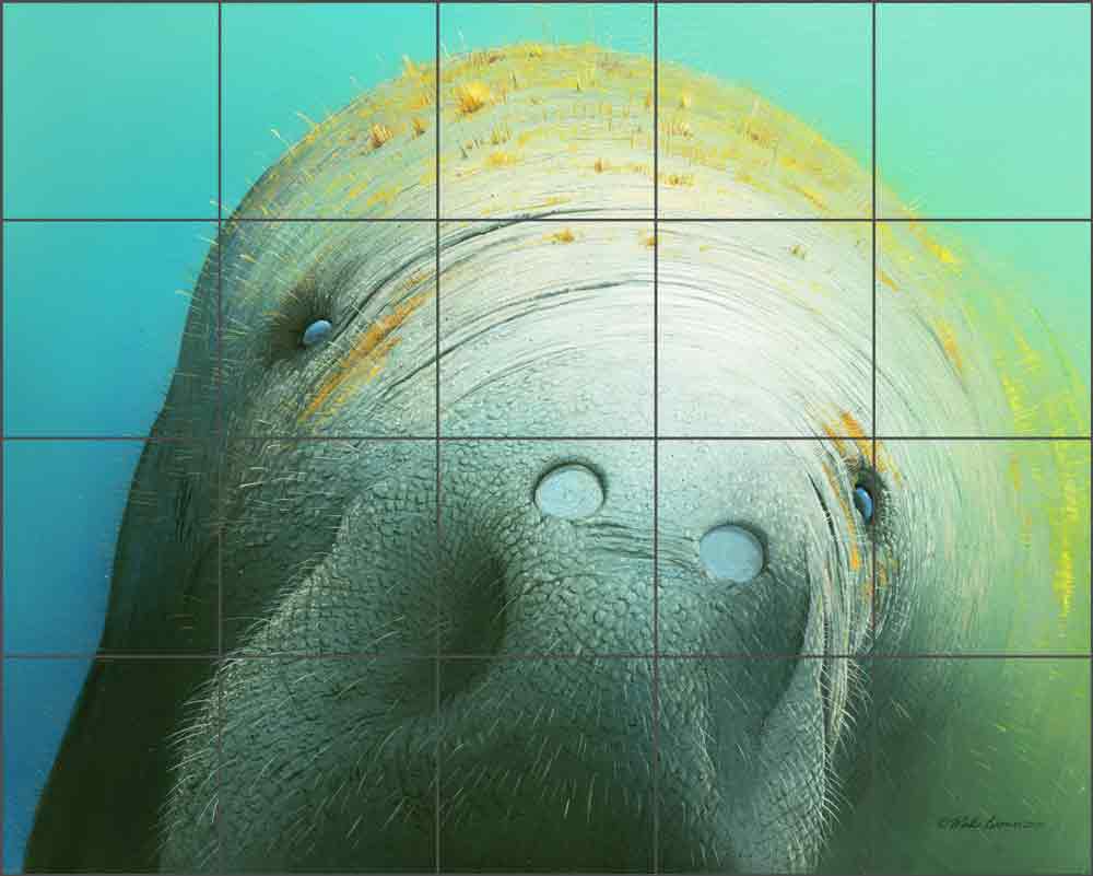 Hello There by Mike Brown Ceramic Tile Mural MBA033