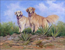 A Golden Day by Marsha McDonald Ceramic Accent Tile - MMA022AT