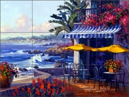 Just Day Dreaming by Mikki Senkarik Ceramic Tile Mural MSA015