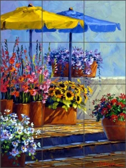 Made in the Shade by Mikki Senkarik Ceramic Tile Mural - MSA017