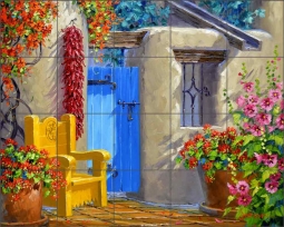 Southwest Inspiration by Mikki Senkarik Ceramic Tile Mural MSA207