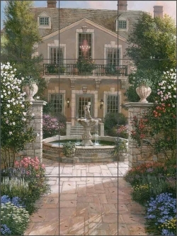 Roses of May by Nenad Mirkovich Ceramic Tile Mural NMA102