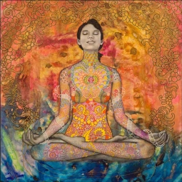 Meditation by Agata & Hector Ceramic Accent & Decor Tile OB-AGA04AT