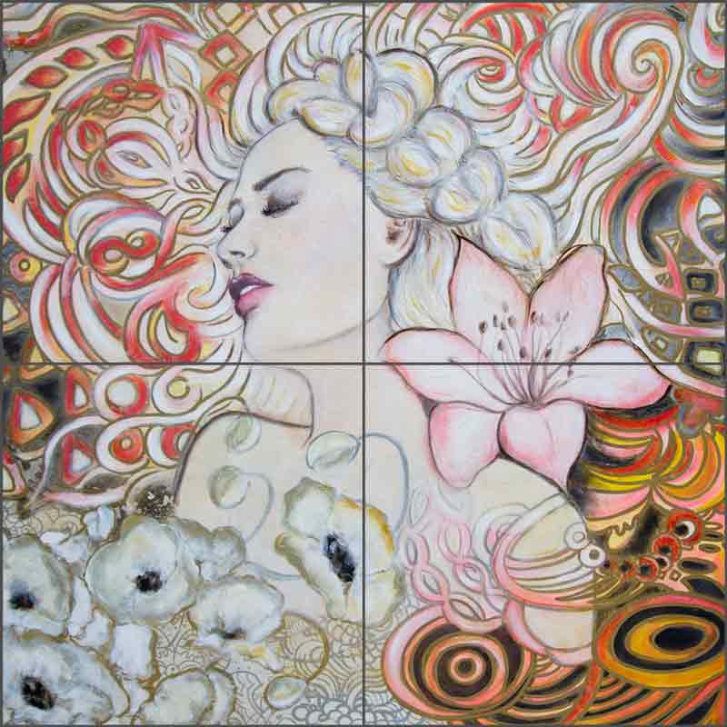 Dream Keeper by Agata & Hector Ceramic Tile Mural OB-AGA18