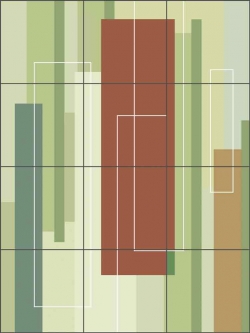 On the Level by Delores Naskrent Ceramic Tile Mural OB-DEL497a