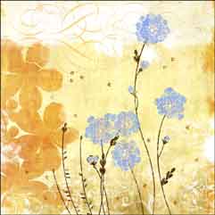 Wild Pincushions by Evelia Ceramic Accent Tile - OB-ES80aAT