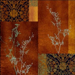 Baby's Breath II by Louise Montillio Ceramic Accent Tile - OB-LM83bAT