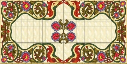 Victorian - San Francisco by Paned Expressions Ceramic Tile Mural OB-PES110
