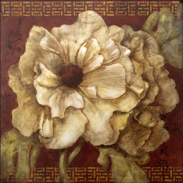 China Doll Poppy by Wilder Rich Accent & Decor Tile - OB-WR1319AT