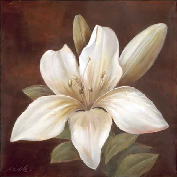 White Lily by Wilder Rich Accent & Decor Tile - OB-WR1336AT